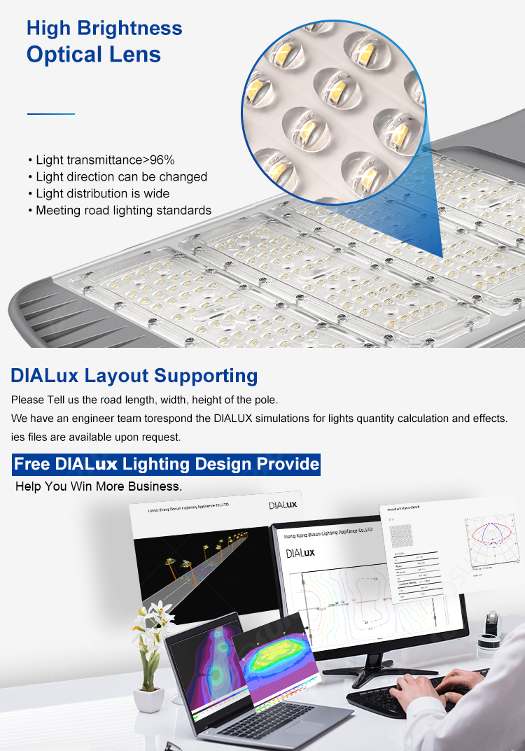 high brightness optical lens light transmittance 96%