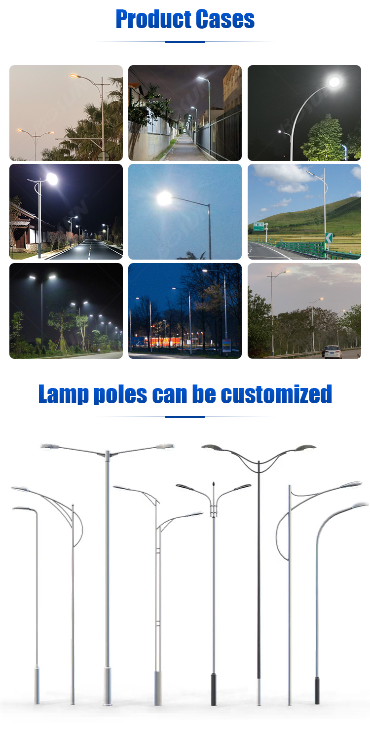 led street light product cases