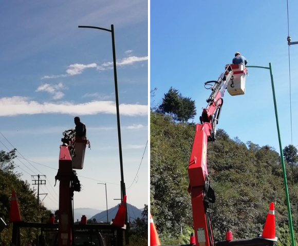 All-in-One Solar Street Light Installation