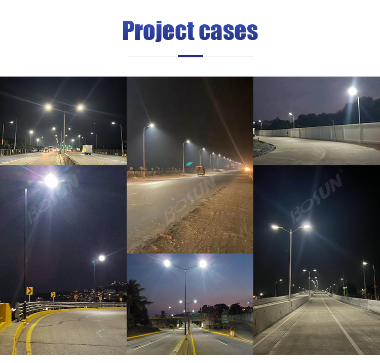 Bosun Lighting Solar Street Light Project Drawings